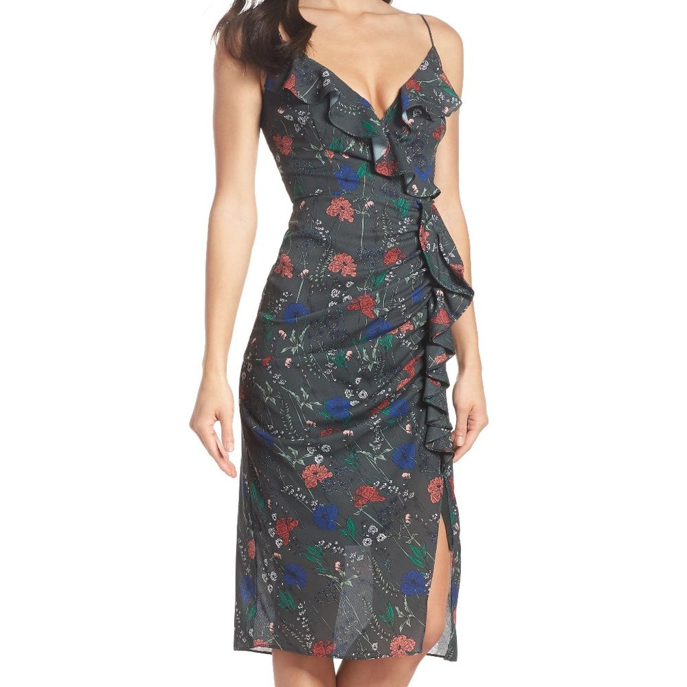 NEW Cooper St Abella Floral Frill Dress